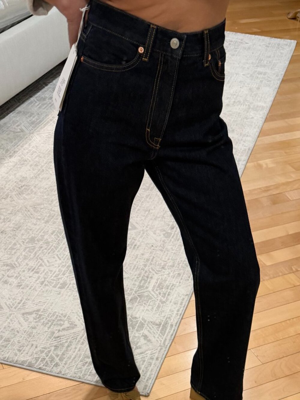 sold out COS COLUMN STRAIGHT-LEG JEANS, retail $130 - Picture 4 of 6